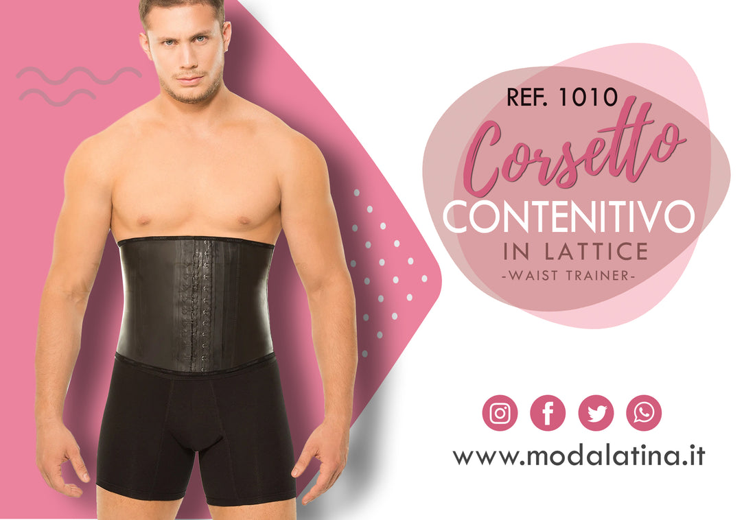 Rif. 1010 - Corsetto in lattice dimagrante Uomo e Donna