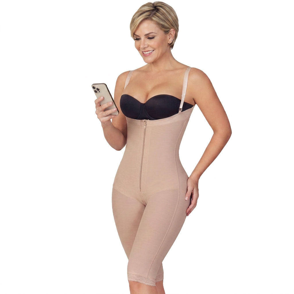 Body Tutina Modellante Alta Compressione Powernet, Effetto Push-Up - Fajas Salomé 0515