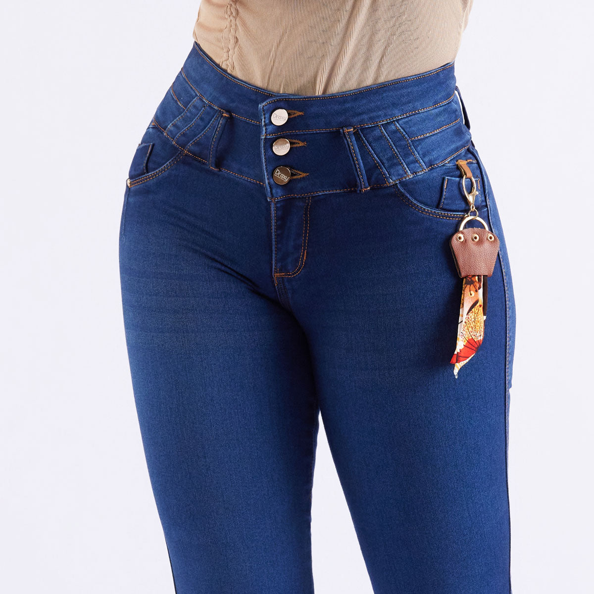 Jeans Push-Up Colombiano 2507 Draxy