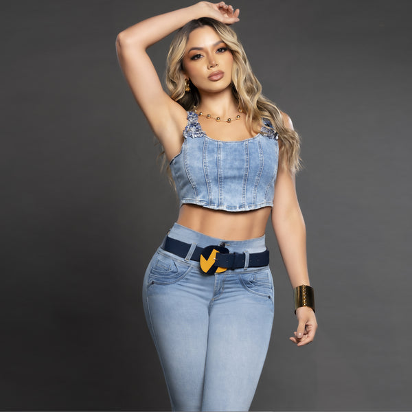 ★★★★★ Codice 24145 Jeans PUSH UP Modellante marchio DIVINA