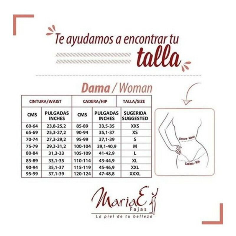 Body Modellante Strapless Alta Compressione Powernet con Perizoma - Fajas MariaE 9103