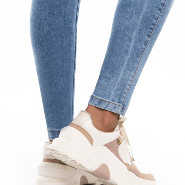 Jeans PUSH UP denim Crokante