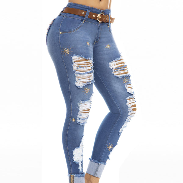 ★★★★★ Codice 80740 Jeans Push Up Colombiano WOW