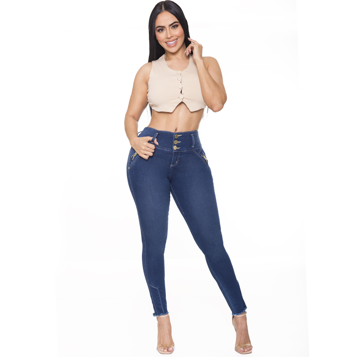 ★★★★★  Codice 15415 Jeans Push Up Colombiano