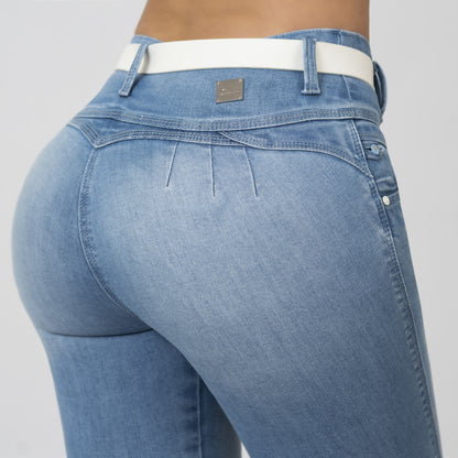 Jeans Push-Up a Zampa Divina 2771