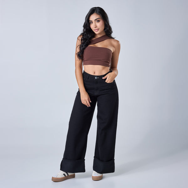 Jeans Colombiano Stilo Wide Leg Tiro Alto ⭐⭐⭐⭐⭐2682