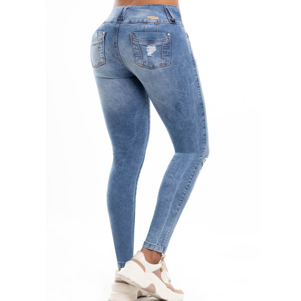Jeans PUSH UP denim Crokante