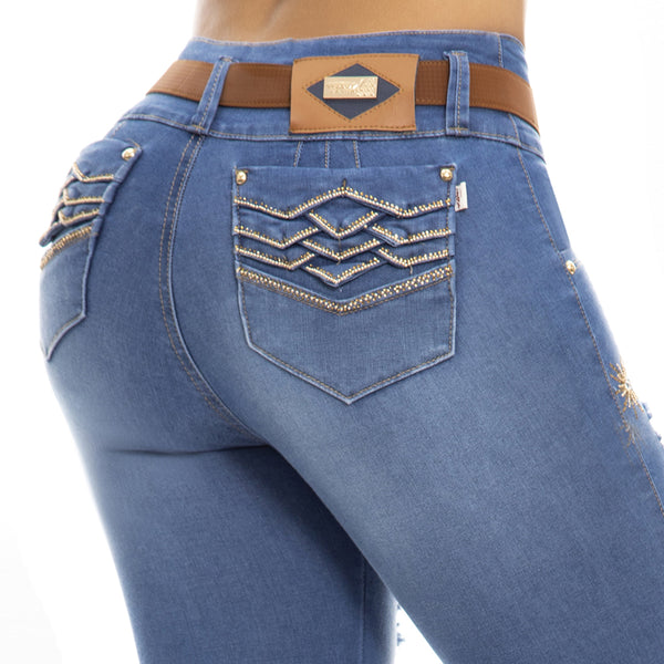 ★★★★★ Codice 80740 Jeans Push Up Colombiano WOW