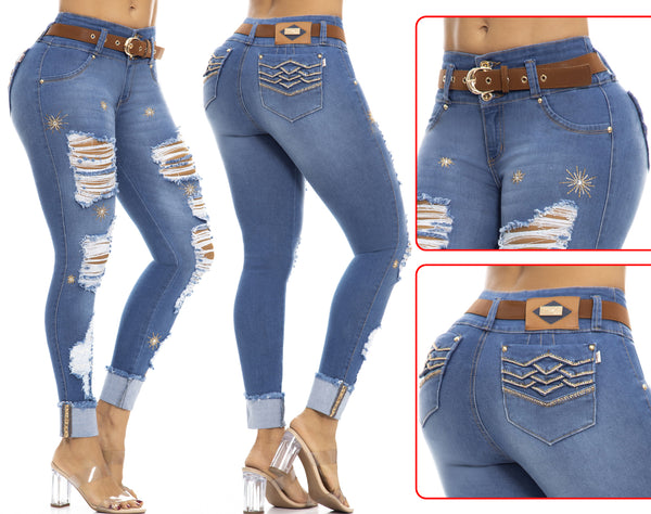 ★★★★★ Codice 80740 Jeans Push Up Colombiano WOW