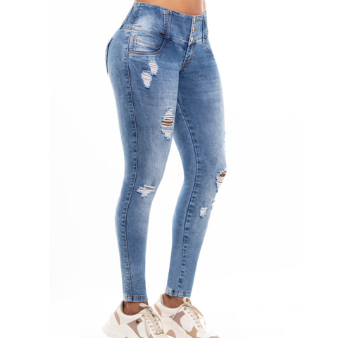 Jeans PUSH UP denim Crokante