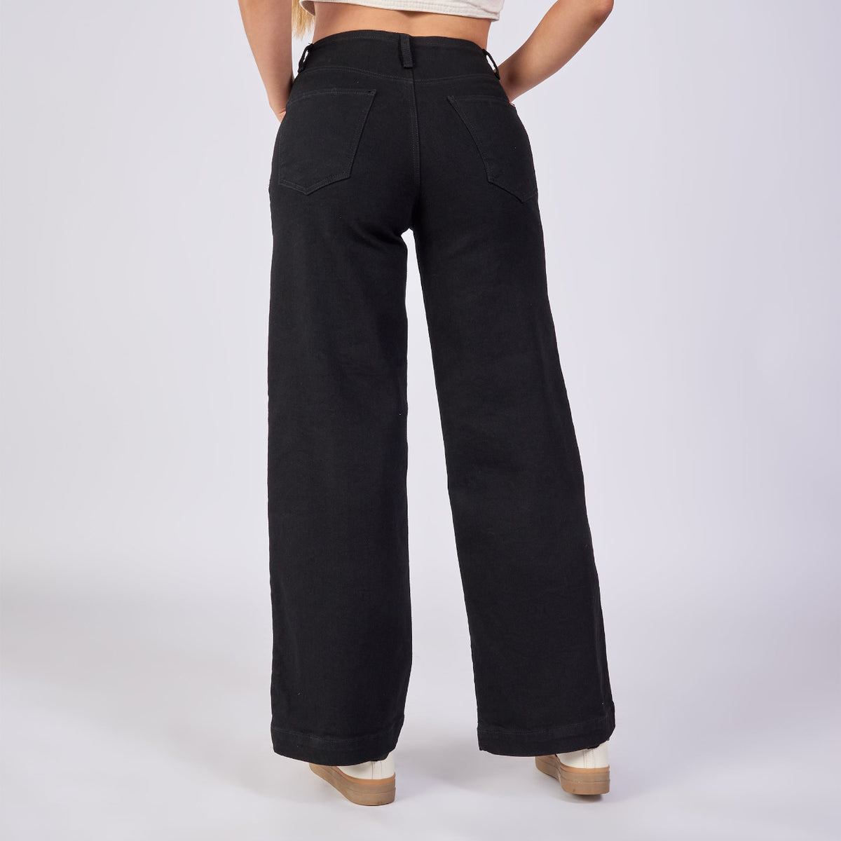 Jeans Colombiano Stilo Wide Leg Tiro Alto 2669