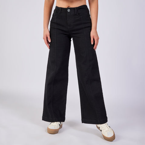 Jeans Colombiano Stilo Wide Leg Tiro Alto ⭐⭐⭐⭐⭐ 2669