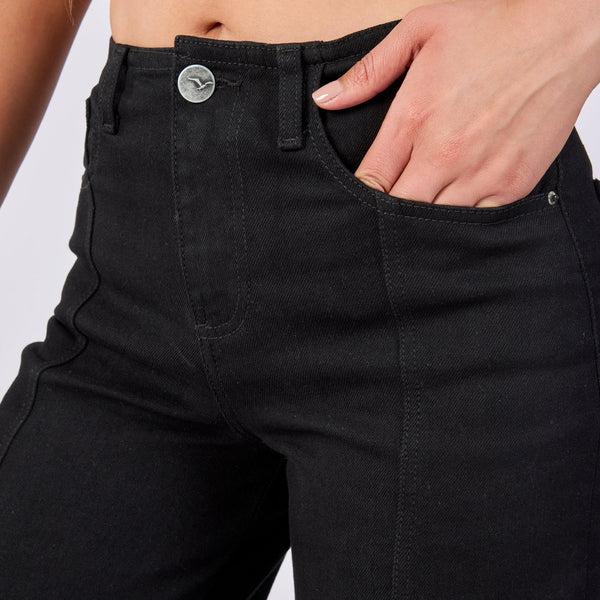 Jeans Colombiano Stilo Wide Leg Tiro Alto ⭐⭐⭐⭐⭐ 2669